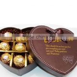 Hottest heart shaped handmade chocolate gift box