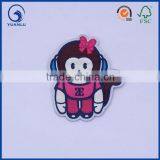 Flower Woven Patch Garment Embroidery Labels thumbnail-1
