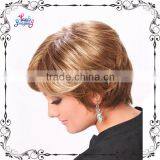 Simple Impressive Natural Brown and Blonde Flicker Wigs thumbnail-2