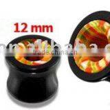2014 New Design Body Piercng Flower Acrylic Ear Plugs Tunnels Jewelry thumbnail-1
