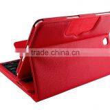 Litchi Pattern All-in-one Bluetooth Keyboard for Samsung 10.1inch T550/T551-SA1055 thumbnail-5