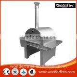 Wood Fired Stainless Steel Pizza Oven-Wood Fired Oven & Cart - Freestanding thumbnail-1