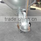 China maker supply galvanized trailer with cage