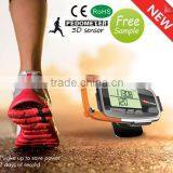 Hot Sale Waterproof Body Building 3d Accelerometer Pedometers thumbnail-3