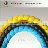 custom flexible colorful sprial guard hose sleeve /hose guard sleeve