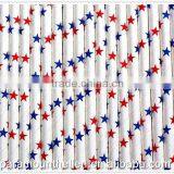 Factory Supplies Party Supply Colorful Flexible Paper Drinking Straws for Wedding Party thumbnail-3