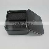 OEM Coffee Packaging Box Square Empty Coffee Tin Cans
