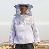 White Bee Suit / Wholesale Beekeeping Clothing /Half Body Suit thumbnail-1