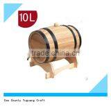 Hot Sell High Quality Wooden Wine Barrel With Inner Bag thumbnail-2