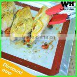 Wholesale Hot Selling Heat Resistant Softtextile Silicone Baking Mat on Amazon