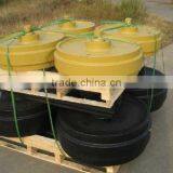 Komatu PC200-6 Front Idler Assy Idler 20Y-30-00030 Excavator Undercarriage Parts thumbnail-2