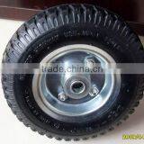 8 Inch Solid Wheel Barrow Wheel /2.50-4 Rubber Caster Wheels for Hand Trolley thumbnail-5