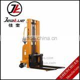 Capacity 1 Ton Cheap Price Semi Electric Stacker thumbnail-2