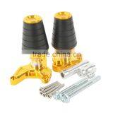 Black Gold Crash Pads Frame Slider Protector For Honda CB650F 2013-2014 Red Blue thumbnail-4