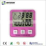 Hot Sale Mini Digital Alarm Clock Thermometer Testing Indoor Humidity and Temperature thumbnail-3