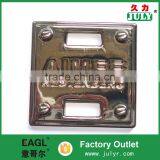 EAGL Favorable Price Best Quality Custom Gold Plate Logo thumbnail-2