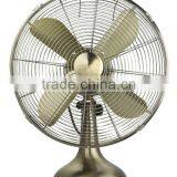 14 Inch Classical Elegant Big Airflow Quiet 100% Copper Motor Metal Industrial Table Desk Fan Factory thumbnail-1