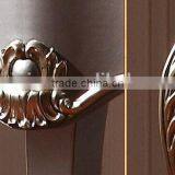 European Style Living Room Decorative Flower Shelf, Silver Solid Wood Jardiniere/Pergola (BF01-ML035) thumbnail-3