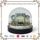 Acrylic Material Decorate Building Snow Globe thumbnail-1