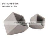 GEO Succulent Cement or Concrete Pot Succulent Flower Pot thumbnail-1