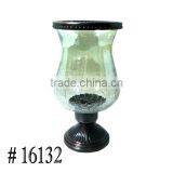 Decorative Hurricane Glass Candle Holder thumbnail-5