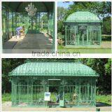 Trade Assurance Galvanized Steel Frame Garden Greenhouse / Glass Victorian Greenhouse for Sale thumbnail-3