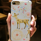 Новые мобильные чехлы для телефонов iPhone 7/7Plus/6/6s/6plus/6splus из TPU и силикона с животными в тематике мультфильмов thumbnail-5