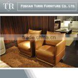 Leather Living Room Furniture Modern Leisure Chair thumbnail-3