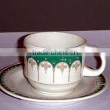 2014 Wholesale Bone China Tea Cup and Saucer for Pakistan Market thumbnail-1