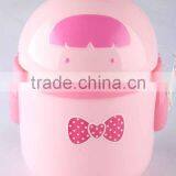 Household Garbage Can/Desktop Bin With Cartoon Patterns Plastic Trash Can thumbnail-4