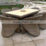 Wicker Coffee Table and Chairs thumbnail-2
