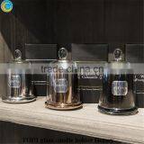 Amber Glass Dome Cloche Bell Jar Yufeng thumbnail-4