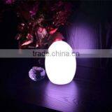 PE Material Rechargeable Led Used Table Light / High Quality RGB Full Color Changing Egged Shaped Led Table Lamp thumbnail-1