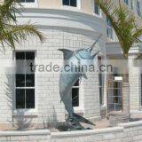 Large Outdoor Sculptures Garden Fish Bronze Statues for Sale thumbnail-2