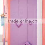 RD101 Sweet Girl Purple Princess Bedroom Set 2015 New Children Kids Furniture on Sale in Stock thumbnail-2