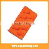 Food Grade Cute Fish Shaped Silicone Ice Cube Tray, Slicone Ice Mold thumbnail-3