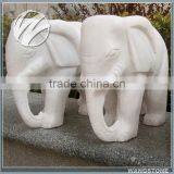 Stone Carving Marble Stone Elephant Statue thumbnail-1