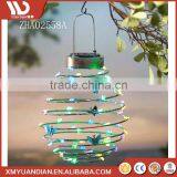Outdoor Butterfly Solar Garden Hanging Led Lantern Light thumbnail-2