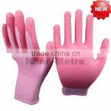 NMSAFETY PU Coated Ladies Garden Gloves/Working Gloves/Safety Gloves