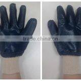 DDSAFETY Hot Sale Nature Cotton Work Glove With Rough Chip Finished thumbnail-5