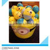 2015 Hot Holiday Crafts Plastic Yellow Easter Egg Forchildren's Gift From Dongguan Icti Manufacturer thumbnail-2