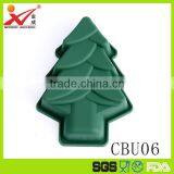 CBU06 Christmas Tree Style Silicone Cake Mould thumbnail-1
