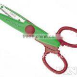 Safety Double-Colored Plastic Grip Craft Scissors thumbnail-1