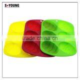 11035 Christmas Series Silicone Baking Moulds,cookie Moulds,egg Shaped Silicone Cake Mould thumbnail-2