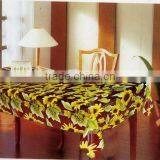 2016 Designed Printed PVC Table Cover With Nonwoven or Falannel Back & PVC Clear, Direct Factory/Manufactory Supply/industrial thumbnail-1