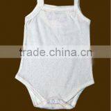 Baby Body Sleeveless_100% Organic Cotton Comfortable Baby Body Suit and Organic Printed Long Sleeve and Short Sleeve Baby Body thumbnail-1