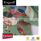 Eco-friendly Digital Print Fashion Design 100% Silk Scarves thumbnail-3