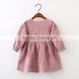 Fashion Kids Dresses Autumn Casual Long Sleeve Embroidered Dress thumbnail-6