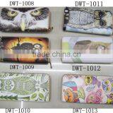 Fashion High Quality PU Stylish Print Owl Wallet thumbnail-1