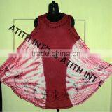 RAYON CREPE UMBRELLA DRESS